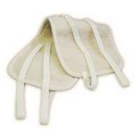 4-Home Kétoldalas fűzős gyapjú vesemelegítő, bézs, , bézs