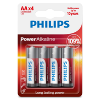 Philips Philips AA 1,5 V Power Alkaline elem, 4 db