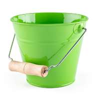 Woody Woody kerti fém vödör 15 x 13 cm, zöld