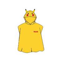 4-Home Pokémon Pikachu téged választalak gyerek poncsó, 50 x 115 cm