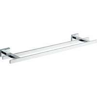 Aqualine AQUALINE 1416-11 Apollo dupla törülközőtartó, 55 cm, ezüst