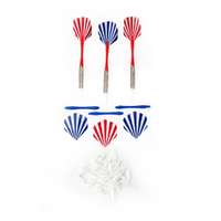 4-Home Sportwell Darts szett műanyag hegyekkel
