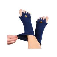 4-Home Navy igazító zokni extra stretch - S méret, S