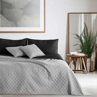 DecoKing DecoKing Axel ágytakaró szürke/fekete, 170 x 210 cm, szürke, 170 x 210 cm