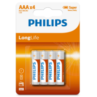 Philips Philips AAA 1,5 V LongLife elem, 4 db