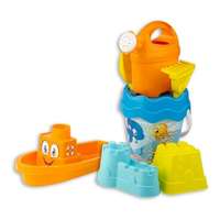 4-Home Boldog halacska homokozó készlet utazótáskában