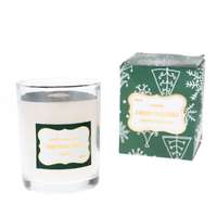 4-Home Illatos gyertya Karácsonyi bogyók, 200 g, 7,5 x9,6 cm