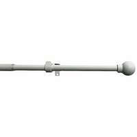 Gardinia Golyó széthúzható karnis szett 16/19 mm fehér,200 - 350 cm, gyűrűk nélkül, fehér, 200 - 350 cm