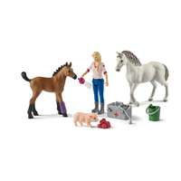 Schleich Schleich 42486 Orvoslátogatás kancánál és csikóknál