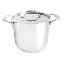4-Home Kitchisimo Chef rozsdamentes acél edény fedővel , 4,7 l, 20 cm