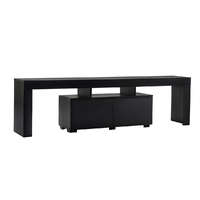 Hanah Home Enclave Wood Black TV-állvány, fekete