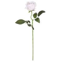Autronic Művirág Fehér rózsa, 1 virág, 15 x 15 x 50 cm, fehér