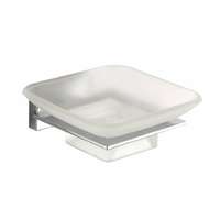 Aqualine AQUALINE 1416-02 Apollo szappantartó, tejes üveg