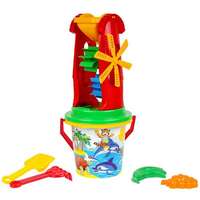 4-Home Homokozó készlet malommal, 43 cm