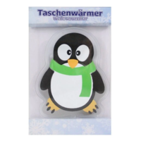 4-Home Penguin meleg zselés párna, zöld, zöld