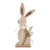 4-Home Kicsi fa nyuszi, 7 x 4 x 20 cm