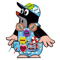 4-Home Detoa Kisvakond hímzés, 33 cm