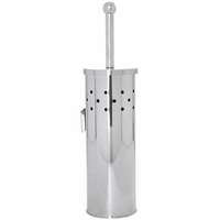Aqualine AQUALINE GA1223 Simple line fali WC kefe kerek lyukakkal, polírozott rozsdamentes acél