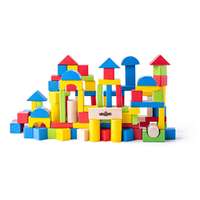 Woody Woody Kockák építőkészlet, 100 db-os