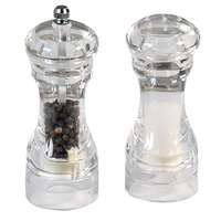 Kesper Kesper 13500 Só és bors őrlő akril, magasság 14 cm