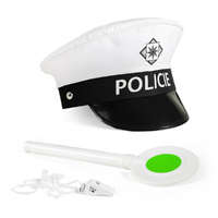 Rappa Rappa közlekedési rendőrök készlet síp és tábla