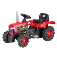 Dolu Dolu nagy pedálos traktor, piros
