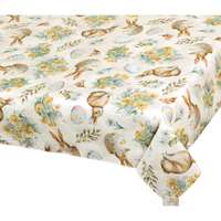 Bellatex Bellatex húsvéti nyuszi virág abrosz bézs, 50 x 50 cm, 50 x 50 cm