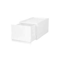 Phoenix Wave Junior Snow moduláris tárolódoboz kerekek nélkül 43,4 x 27,2 x 22 cm, fehér, keskeny - 1 fiók