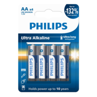 Philips Philips AA 1,5 V Ultra Alkaline elem, 4 db