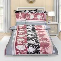 Bellatex Bazsarózsa krepp ágynemű, szürkésrózsaszín, 140 x 200 cm, 70 x 90 cm, 140 x 200 cm, 70 x 90 cm