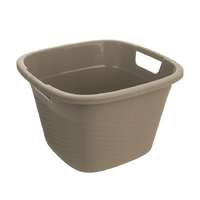 Orion Orion LOOP négyzet alakú mosogatótál, fogantyúval 16,8 l, taupe, barna