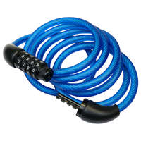 4-Home RL.567.8x1800.MOD acélkábeles kódzár, kék, 180 cm