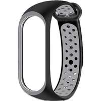 Eternico Eternico Sporty Xiaomi Mi band 5 / 6 / 7 - solid black and gray