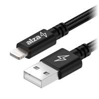AlzaPower AlzaPower AluCore USB-A to Lightning MFi (C189) 0.5m, fekete