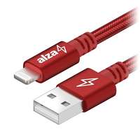 AlzaPower AlzaPower AluCore USB-A to Lightning MFi (C189) 2m, piros