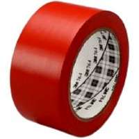 3M 3M™ Univerzális jelölő PVC ragasztószalag, 764i, piros, 50 mm×33 m