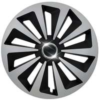 COMPASS COMPASS FOX RING SILVER/BLACK 14"