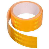 COMPASS Öntapadó fényvisszaverő 1m x 5cm, sárga