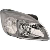 ACI ACI KIA RIO 05-11 Jobb első fényszóró, H4 (elektromos vezérlés + motor), fekete keret