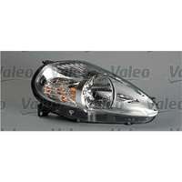 VALEO VALEO FIAT Grande Punto 05-08 első fényszóró H4 (elektromos állítás + motor), króm, bal
