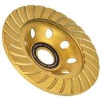 GEKO GEKO Gyémánt turbó csiszolótárcsa, csészés 125x5x22,23 mm