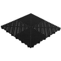 Swisstrax Swisstrax moduláris padlólapok Ribtrax Pro 40×40 cm Jet Black fekete