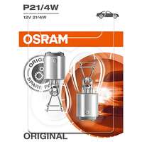 OSRAM Osram Original P21/4 W, 12 V, 21/4 W, BAZ15d, 2 db
