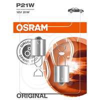 OSRAM Osram Original P21W, 12 V, 21 W, BA15s, 2 db