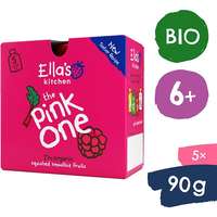 Ella's Kitchen Ella's Kitchen BIO Pink One - Gyümölcsös smoothie rebarbarával, 5× 90g