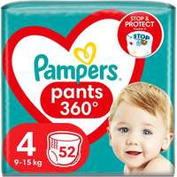 PAMPERS PAMPERS Active Baby Pants 4-es méret (52 db)