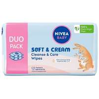 NIVEA NIVEA Baby Wipes Soft & Cream Duo 114 ks