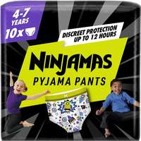 PAMPERS Pampers Ninjamas Pyjama Pants Űrhajós 4 - 7 év (10 db)