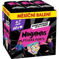 PAMPERS Pampers Ninjamas Pyjama Pants Szívecskék 4 - 7 év (60 db)