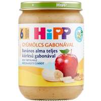 HiPP HIPP Banános alma teljes kiőrlésű gabonával 190g